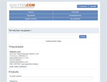 Tablet Screenshot of halytin.com